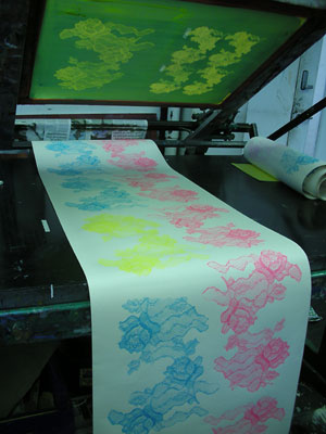 wallpaper printing. Wallpaper